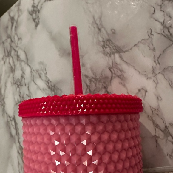 New Hello Kitty pink 24 ounce studded travel cup - Picture 3 of 6